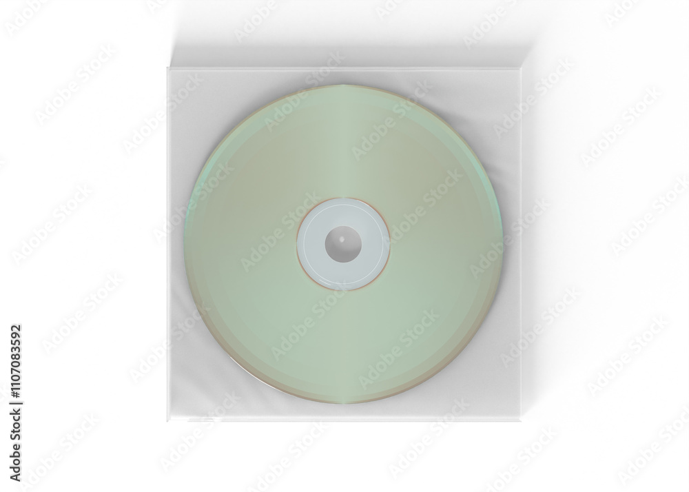 DVD Case and Disc Label Mockup DVD Case and Disc Label Mockup
