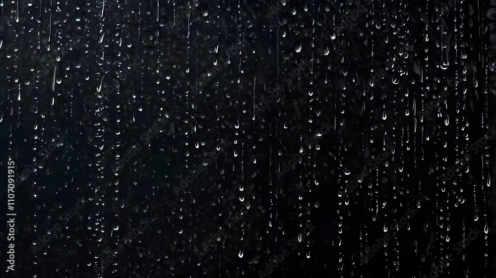 rain drops on the window, ai generated rain drops on the window, ai generated