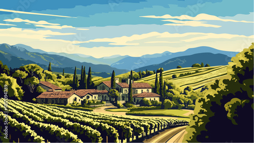 Napa Valley's Rolling Hills