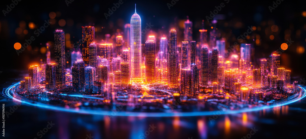 Holographic City Model Visualizing Energy Flow and Usage Data in Smart Urban Planning Holographic City Model Visualizing Energy Flow and Usage Data in Smart Urban Planning
