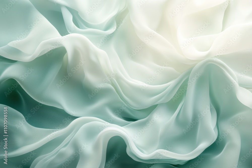 Piece of fabric with a blue and white pattern Piece of fabric with a blue and white pattern