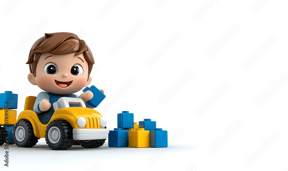 Toddler Engaged in Creative Play, A young child sits on the floor, immersed in building with colorful blocks, showcasing imagination and joy. Toddler Engaged in Creative Play, A young child sits on the floor, immersed in building with colorful blocks, showcasing imagination and joy.