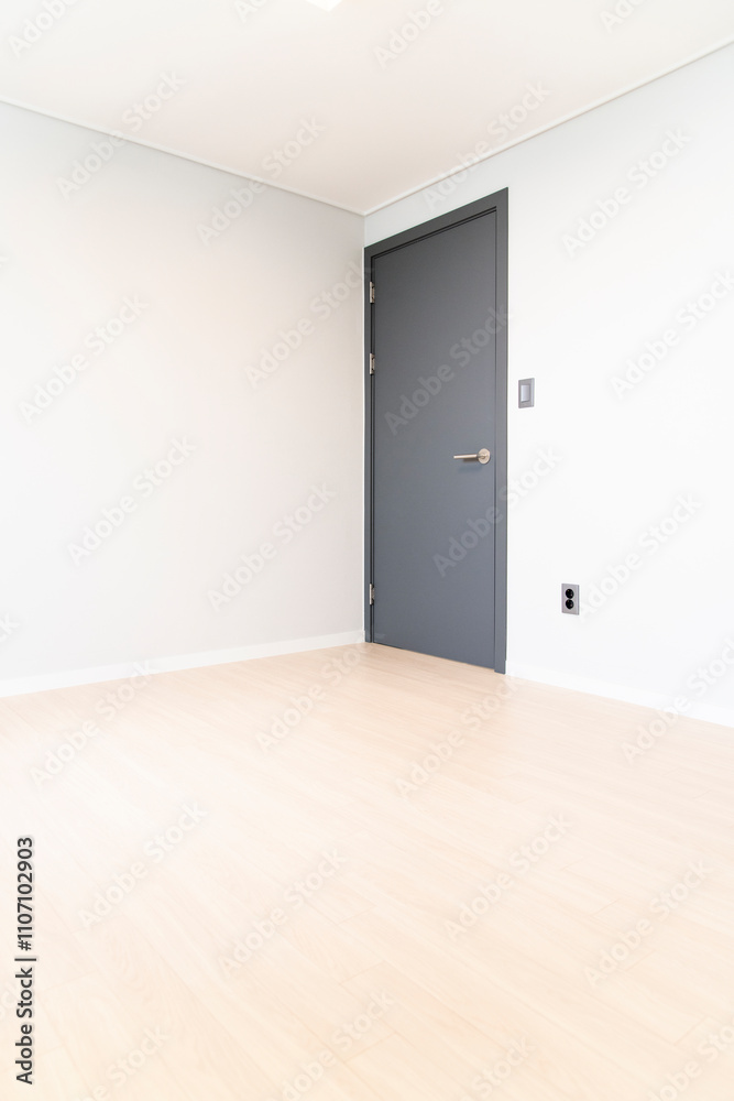 the bedroom interior of the apartment