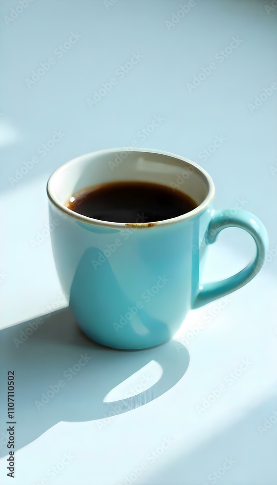 cup of coffee on a table cup of coffee on a table