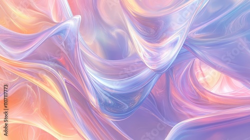 A light digital background with swirling abstract lines in pastel colors, creating a soft and clean look.