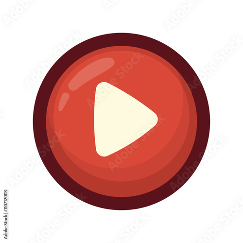 Gaming Button Vector - Play 01