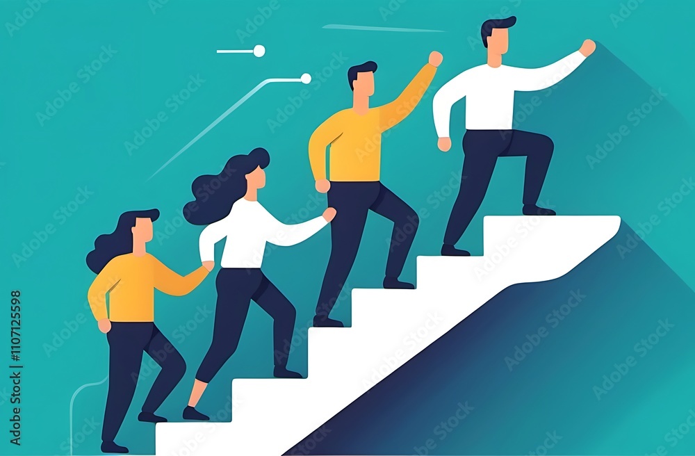 Team support help success, teamwork to progress and success together, company growth step or employee development, team achievement concept, business people team up holding hand help climb up stair. Team support help success, teamwork to progress and success together, company growth step or employee development, team achievement concept, business people team up holding hand help climb up stair.