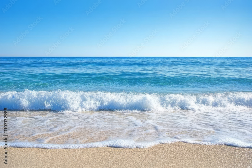 Textured ocean waves, soft white foam rolling over deep blue water with visible motion and light, calming and natural Textured ocean waves, soft white foam rolling over deep blue water with visible motion and light, calming and natural
