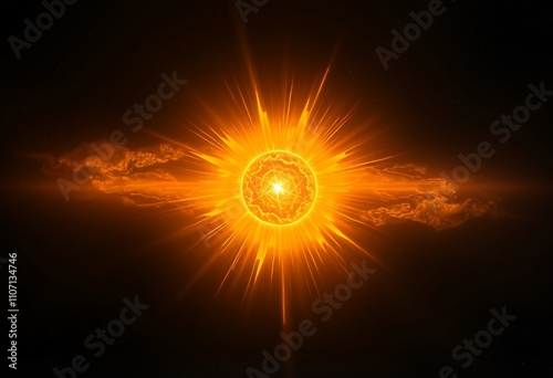 Corona The outermost layer of a star's atmosphere extending into