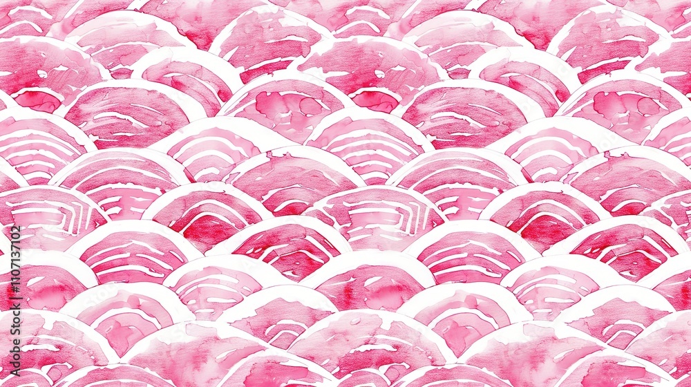 Watercolor Pink Wave Pattern - A Soft and Elegant Visual. The watercolor pink waves create a serene and graceful atmosphere. Watercolor Pink Wave Pattern - A Soft and Elegant Visual. The watercolor pink waves create a serene and graceful atmosphere.