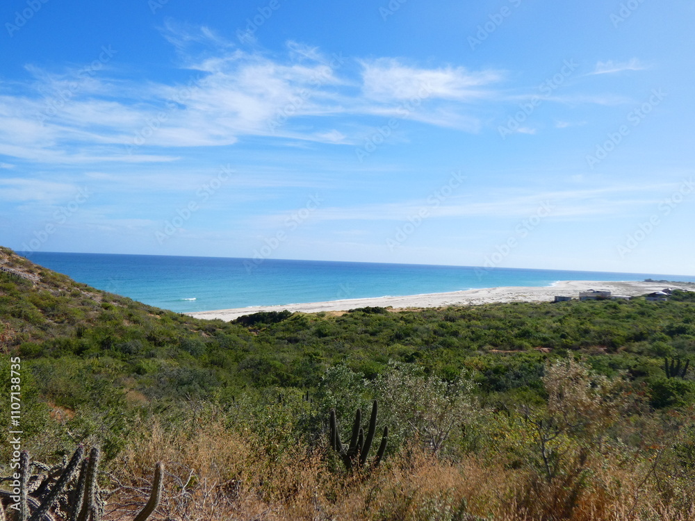 Fototapeta premium view from the beach