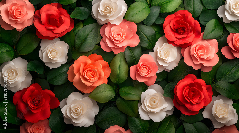 Vibrant natural flower patterns in a garden close-up photography floral design nature aesthetic beauty Vibrant natural flower patterns in a garden close-up photography floral design nature aesthetic beauty