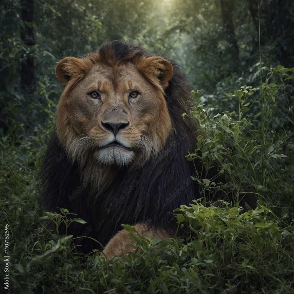 Fototapeta premium Imagine a day when all animals swap their roles in nature.