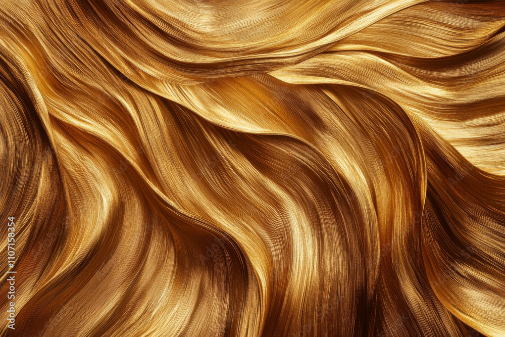 Abstract liquid gold texture, smooth and glossy waves of bright metallic tones, luxurious and radiant Abstract liquid gold texture, smooth and glossy waves of bright metallic tones, luxurious and radiant