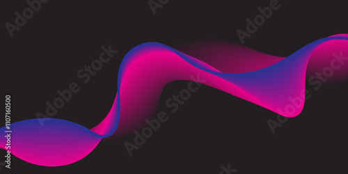 A colorfull webline and valleys is featured 
in an abstract background illustration 

