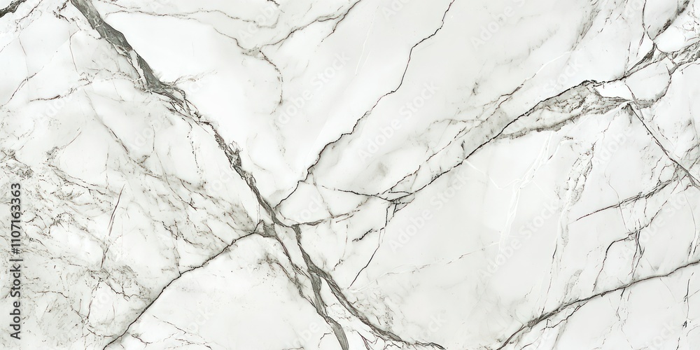 A high-resolution close-up of white marble with grey veining, perfect for elegant design applications. A high-resolution close-up of white marble with grey veining, perfect for elegant design applications.
