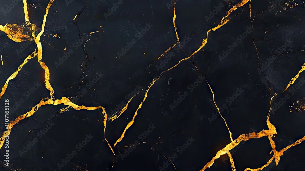 Elegant black marble texture with striking golden veins, perfect for luxurious designs. Elegant black marble texture with striking golden veins, perfect for luxurious designs.