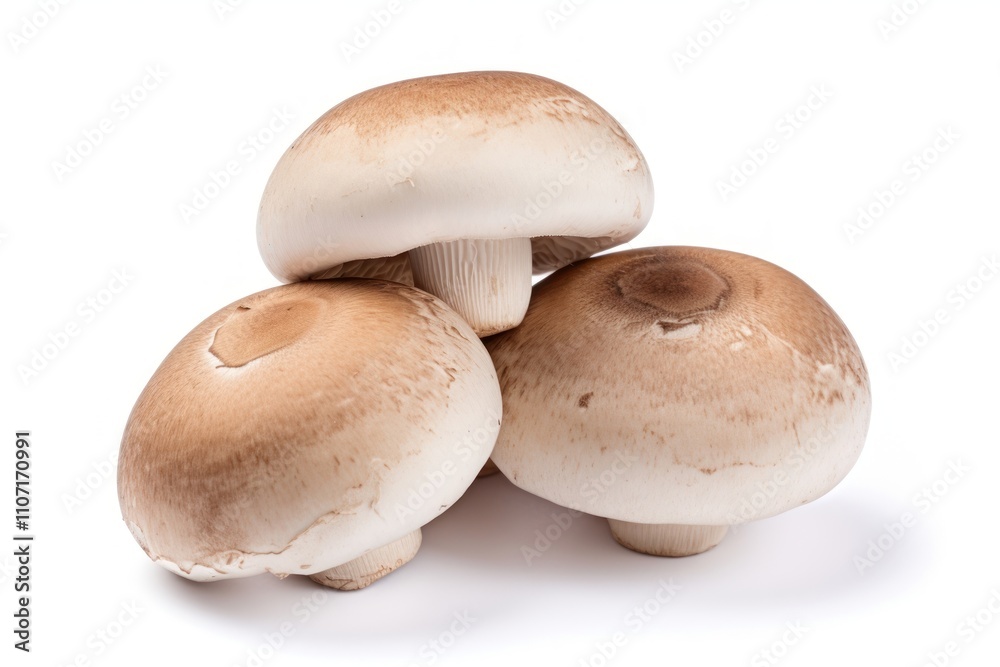 Champignons mushrooms food fungus white background. Champignons mushrooms food fungus white background.