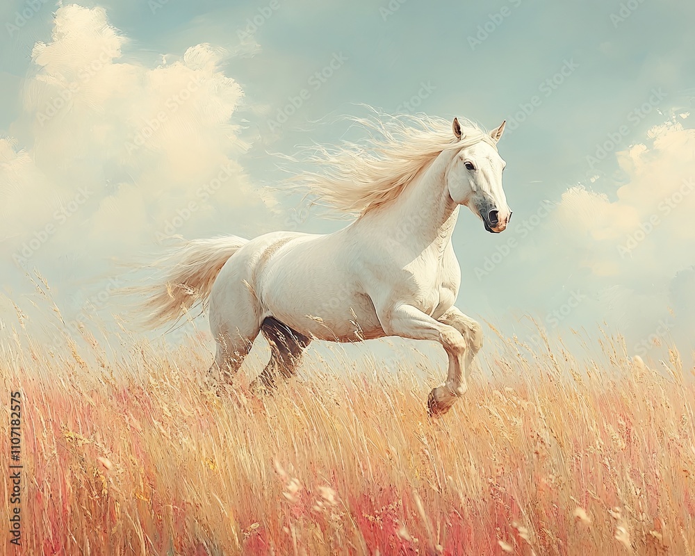 Joyful Wonder in a Pastel Field Joyful Wonder in a Pastel Field