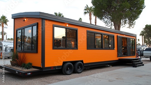 Modern Sustainable Tiny House Exterior View