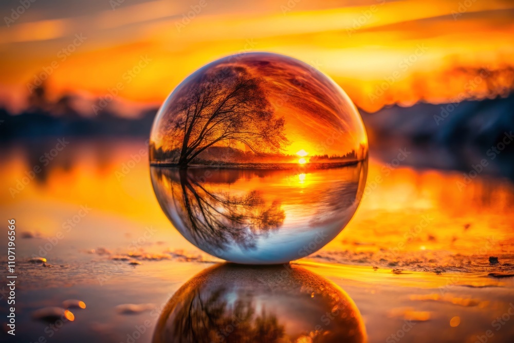 Captivating Abstract Double Exposure of an Orange Sphere with Intricate Reflections, Exuding Depth and Artistic Expression in a Minimalist Style Captivating Abstract Double Exposure of an Orange Sphere with Intricate Reflections, Exuding Depth and Artistic Expression in a Minimalist Style