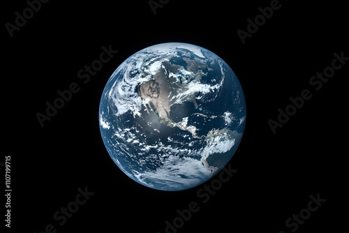 宇宙から見た青い地球