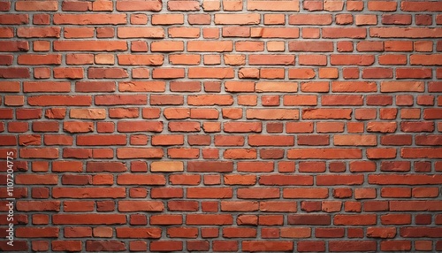 Red brick wall texture for rustic and industrial background and design