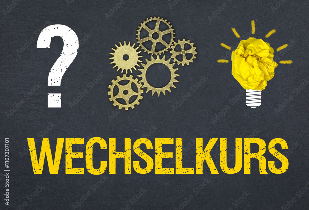 Obraz premium Wechselkurs