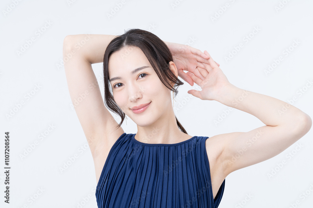 若い女性のビューティ 若い女性のビューティ