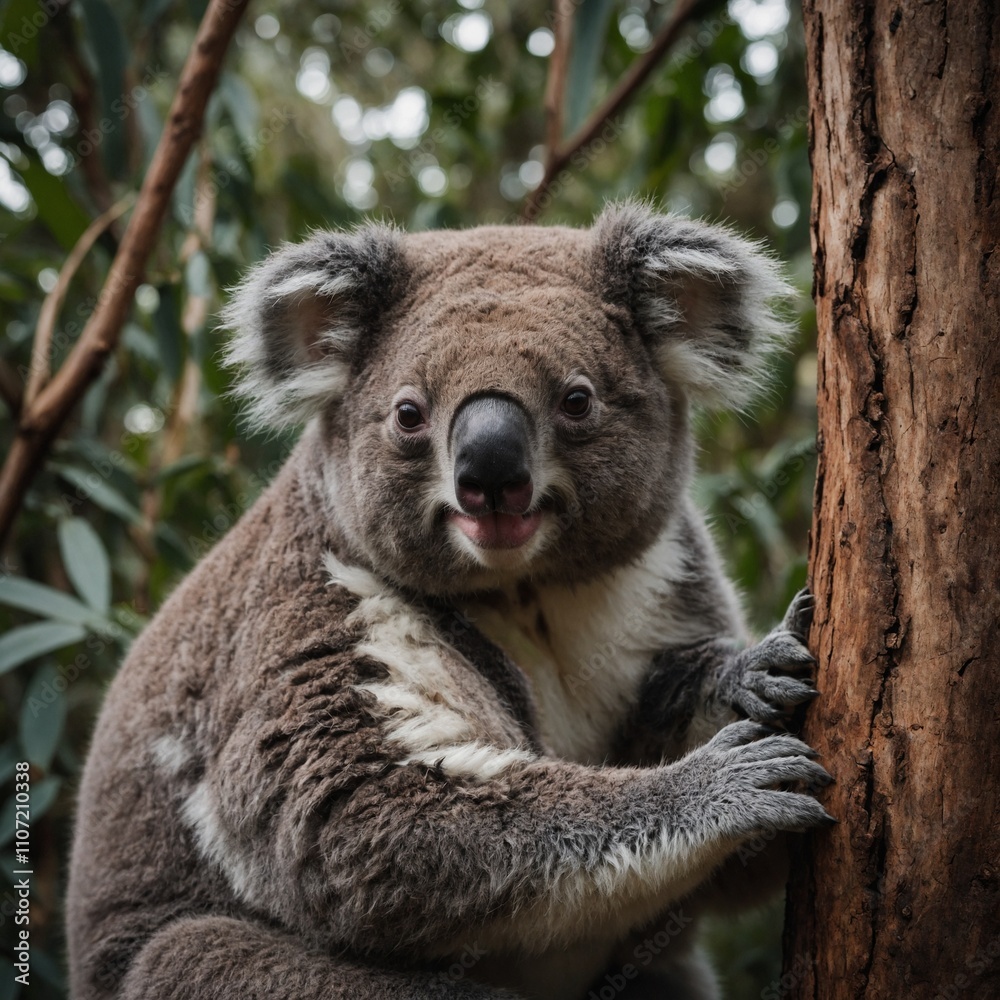 Write a limerick about a curious koala.
Write a limerick about a curious koala.