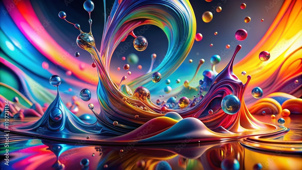 Vibrant Colorful Liquid with Geometric Shapes: A Stunning Fluid Gradient Background for Creative Projects and Visual Arts Vibrant Colorful Liquid with Geometric Shapes: A Stunning Fluid Gradient Background for Creative Projects and Visual Arts