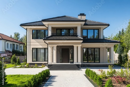 A modern classic house 