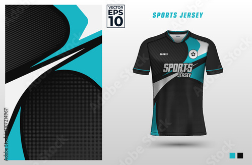 Slika na platnu T-shirt sport design template for soccer, badminton, or volleyball jersey