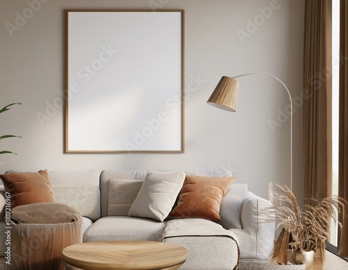 Chic Frame Mockup for Stylish Interiors