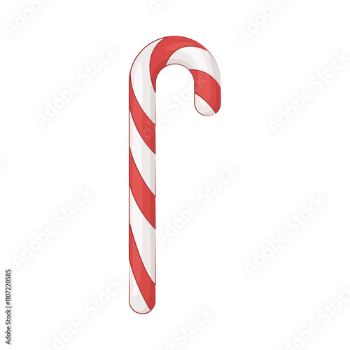 Illustration of candy cane 