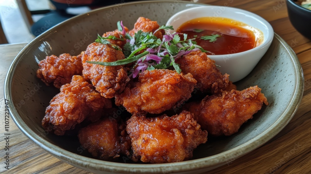 Crispy Homemade Spicy Fried Chicken Bites Crispy Homemade Spicy Fried Chicken Bites