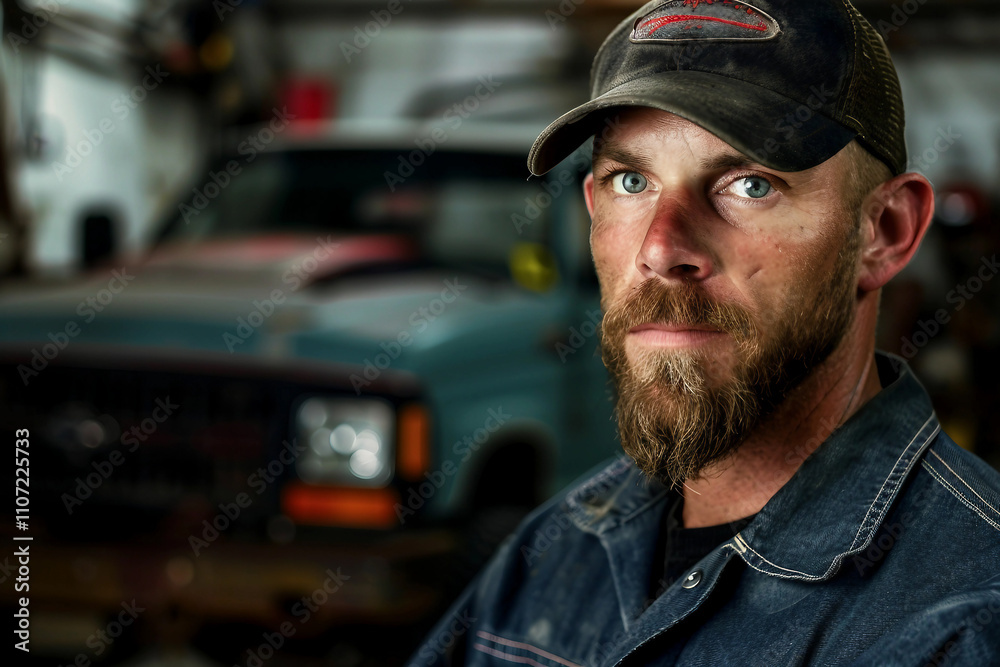 Skilled experienced person car mechanic auto maintenance garage service, Generative AI Skilled experienced person car mechanic auto maintenance garage service, Generative AI