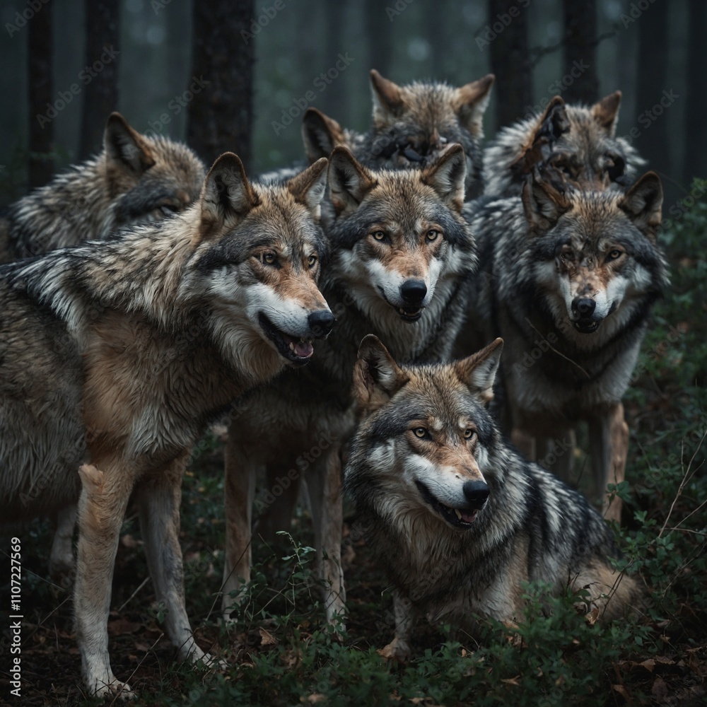 Explore the relationship between wolves and their packs.
Explore the relationship between wolves and their packs.