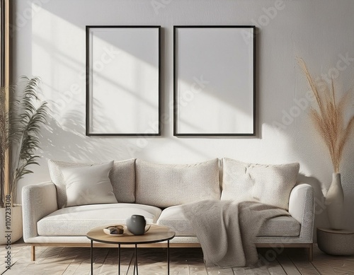Modern Frame Mockup for Contemporary Art