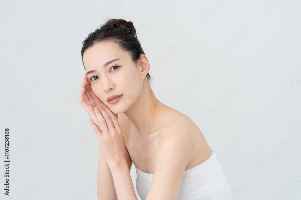 若い女性のビューティ 若い女性のビューティ