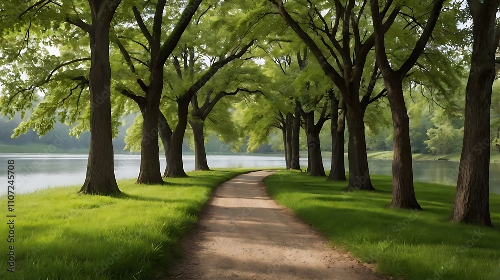 footpath in the park