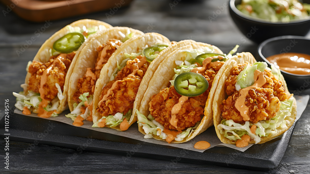 Innovative Tacos Featuring Crispy Popcorn Chicken with Spicy Jalape±os and Crunchy Coleslaw û A Flavor Journey Innovative Tacos Featuring Crispy Popcorn Chicken with Spicy Jalape±os and Crunchy Coleslaw û A Flavor Journey