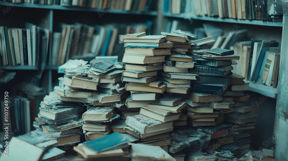 Rediscovering Forgotten Worlds: The Nostalgic Journey Through a Dusty Bookshelf of Worn-Out Novels Rediscovering Forgotten Worlds: The Nostalgic Journey Through a Dusty Bookshelf of Worn-Out Novels
