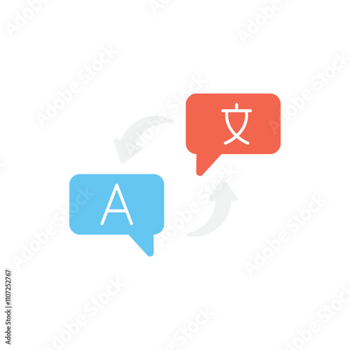 Translate vector icon