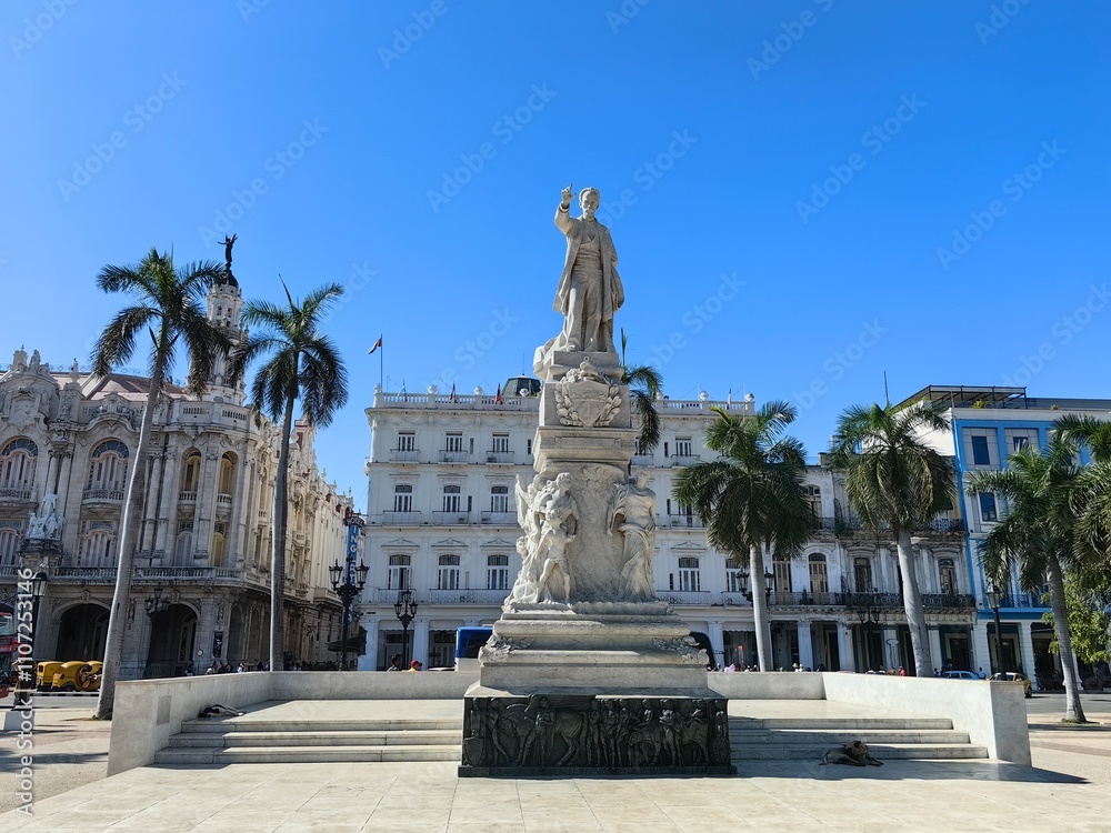 Cuba, Havana, clear sunny day, blue sky