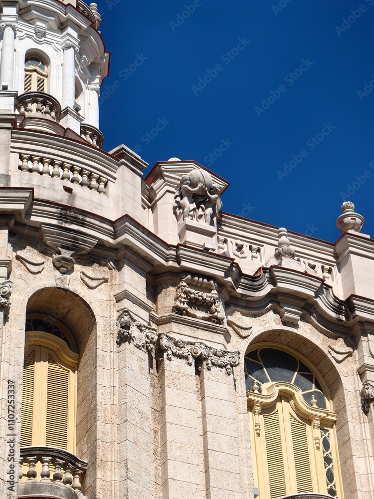 Cuba, Havana, clear sunny day, blue sky