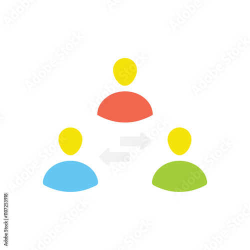 Mediator vector icon