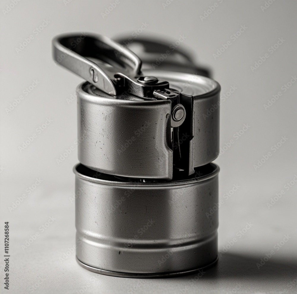 Essential Can Opener Equipment for Effortlessly Opening Cans in Culinary Settings Isolated on a Crisp White Background Perfect for Food Photography and Kitchen ... See More Generative AI

