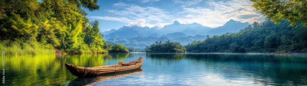 Serene Bamboo Scene with Tranquil Nature Elements for Relaxation and Mindfulness Serene Bamboo Scene with Tranquil Nature Elements for Relaxation and Mindfulness