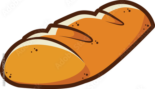 Vector : Sweet Bread Illustration Element Decoration Ornament 